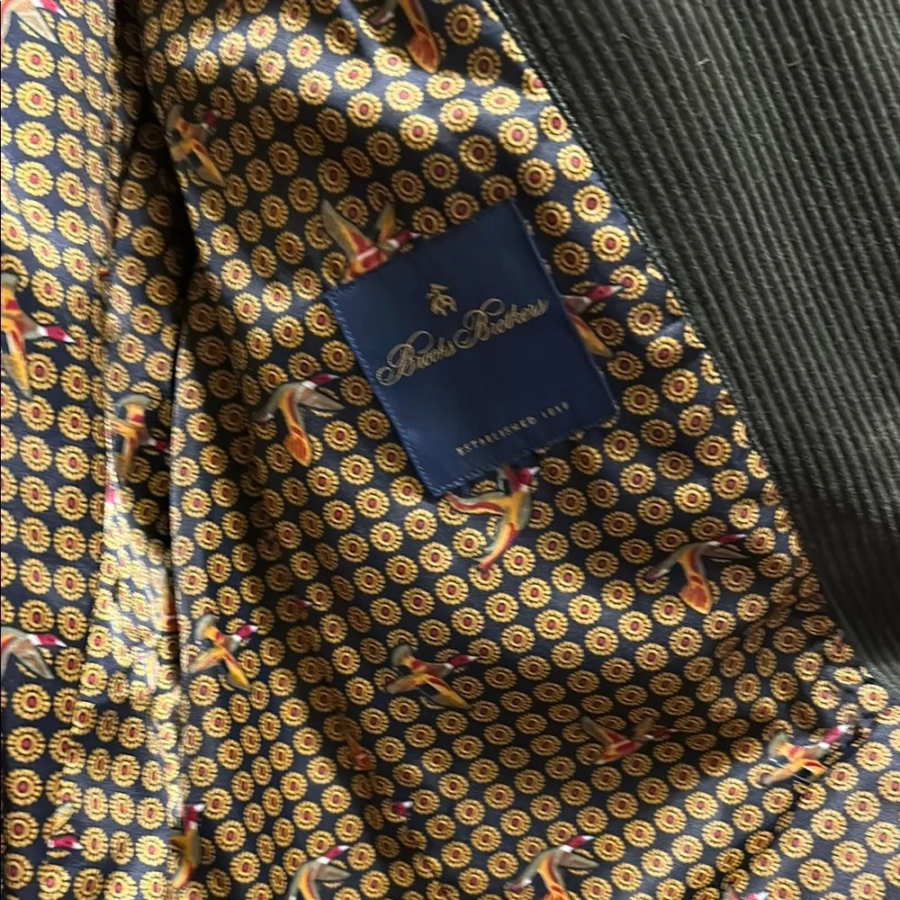 Brooks Brothers Olive Green Corduroy Blazer - Picture 7 of 8